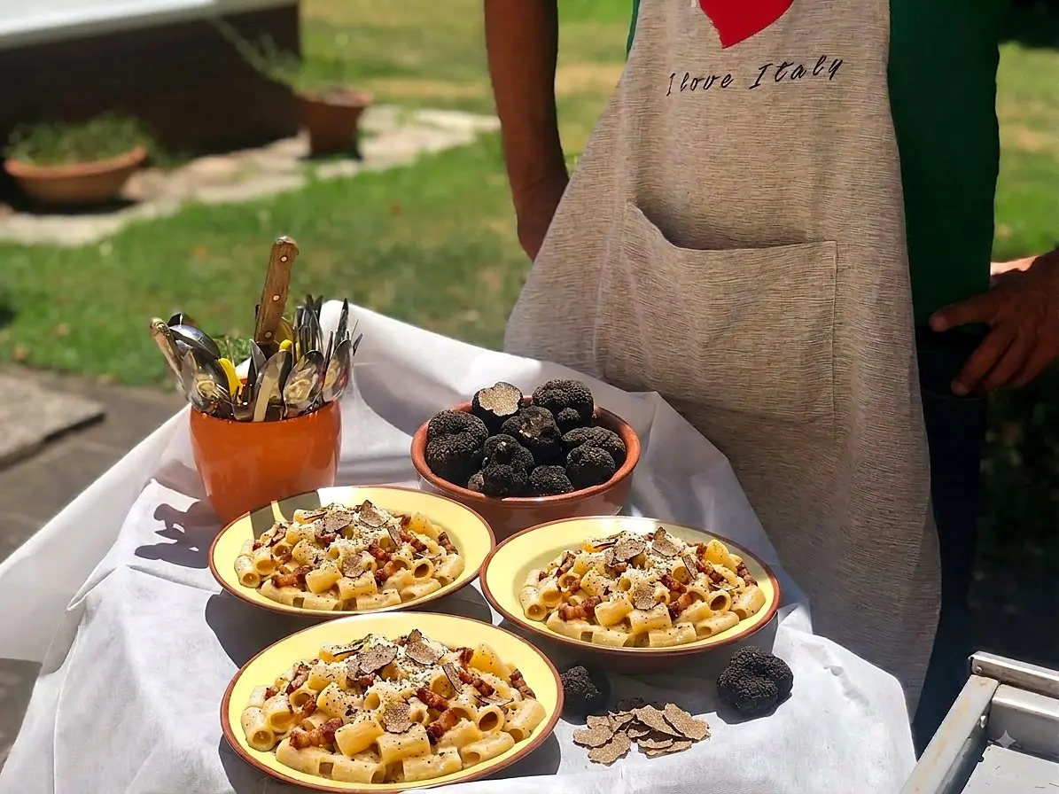 Carbonara al tartufo