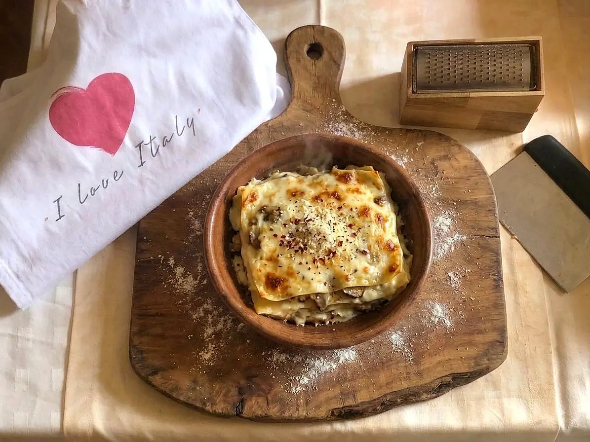 Lasagna bianca